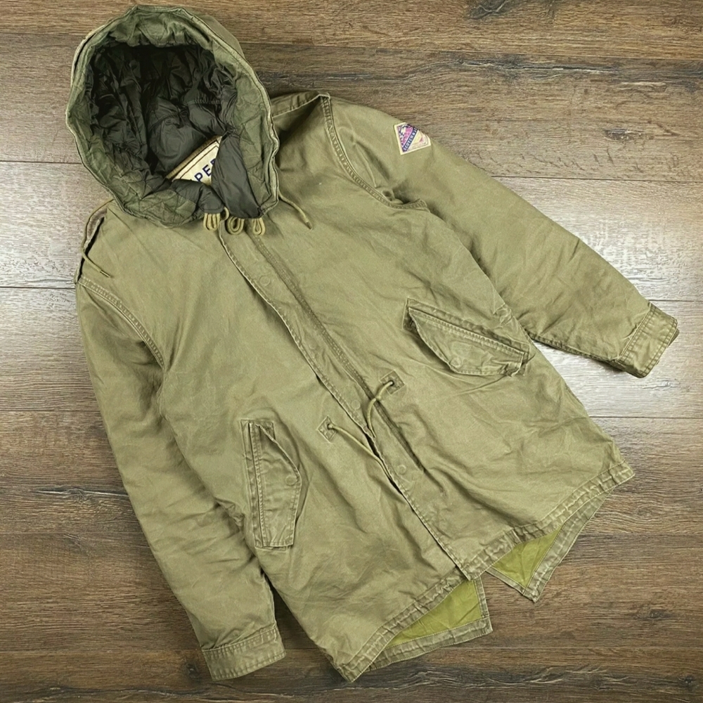 Scotch & Soda super parka jacket fishtail military